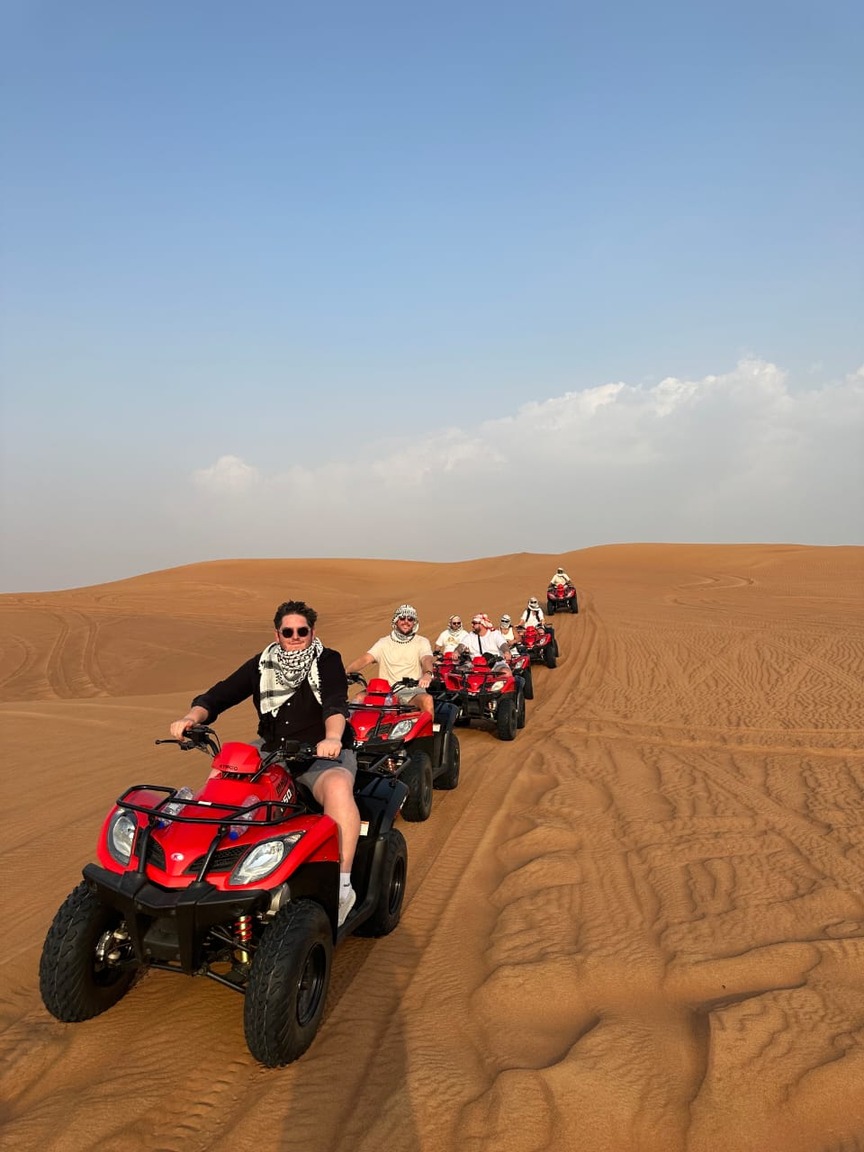 Combo Quad and 4x4 Sunset